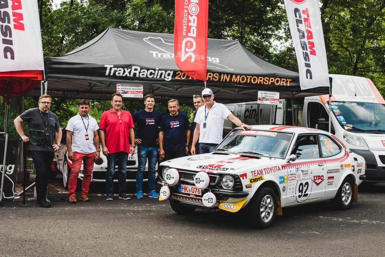 Toyota z początków WRC w Rajdzie Śląska